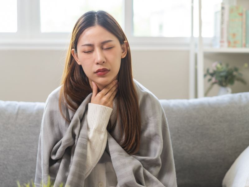 أسباب وجود حكة في الحلق