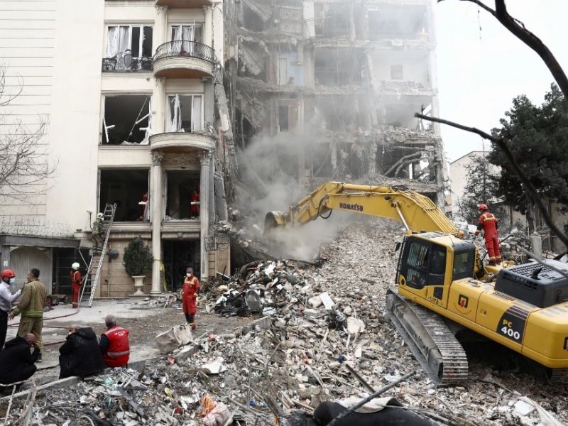 انفجارات طهران