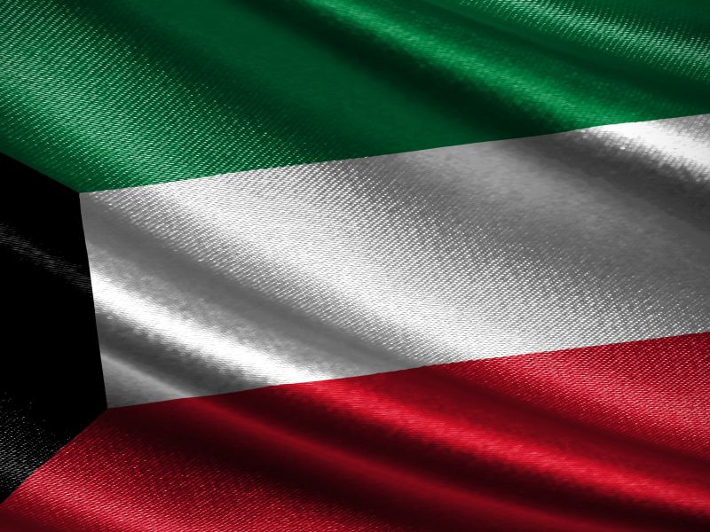 علم دولة الكويت 