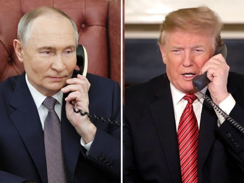 اتصال هاتفي بين ترامب وبوتين
