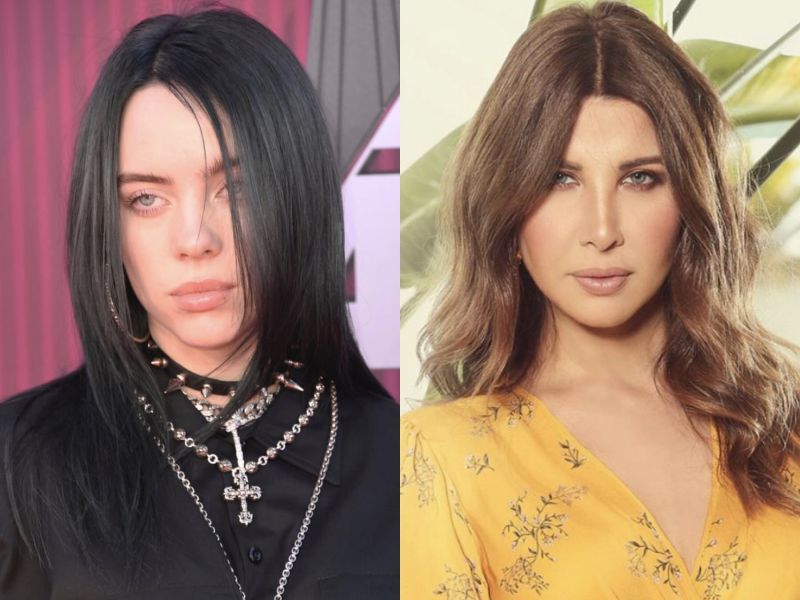 نانسي عجرم وبيلي ايليش