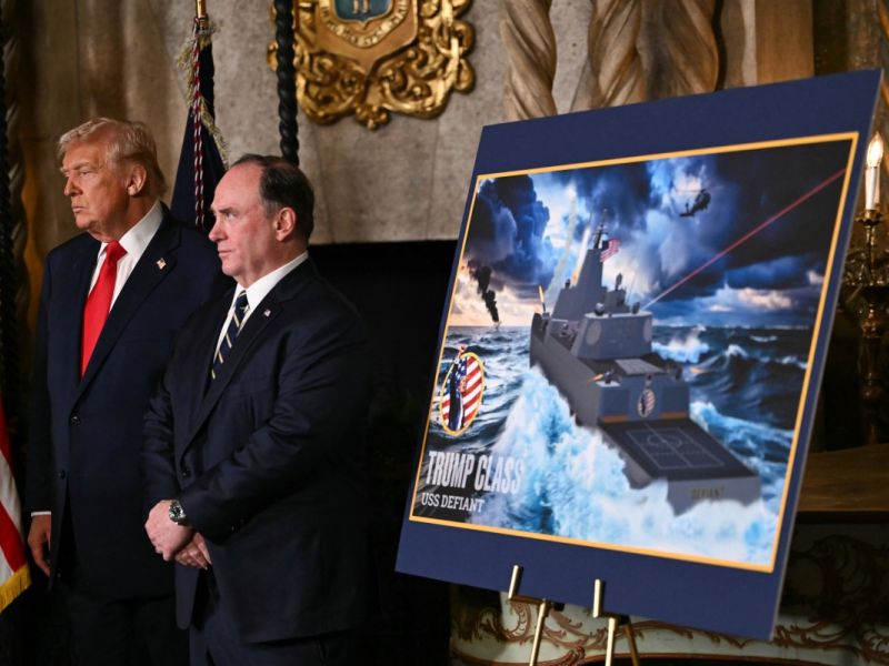 Navy Secretary John Phelan 