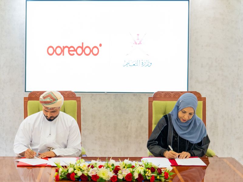 Ministry of Education Signs Agreement with Ooredoo to Include Employment Linked Scholarships