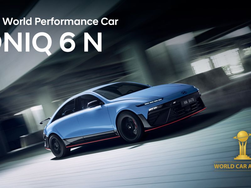 هيونداي IONIQ 6 N تُتوَّج سيارة الأداء العالمية لعام 2026