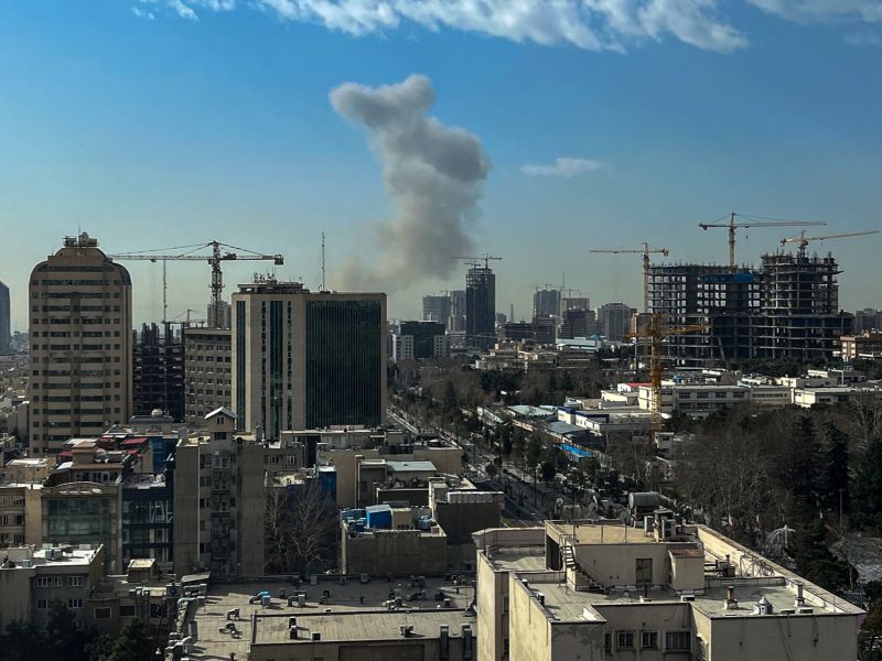 explosion in Tehran
