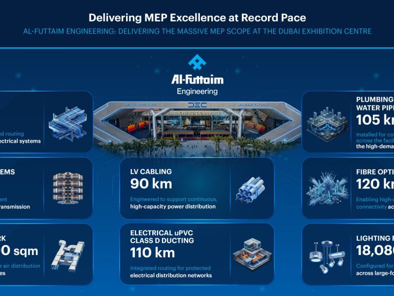  Al‑Futtaim Engineering Achieves Record MEP Delivery at Dubai Exhibition Centre