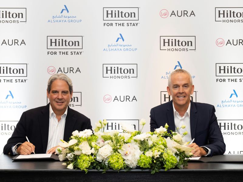 Alshaya Group’s Aura Loyalty Programme Partners with Hilton Honors to Unlock New Rewards Across Lifestyle and Travel