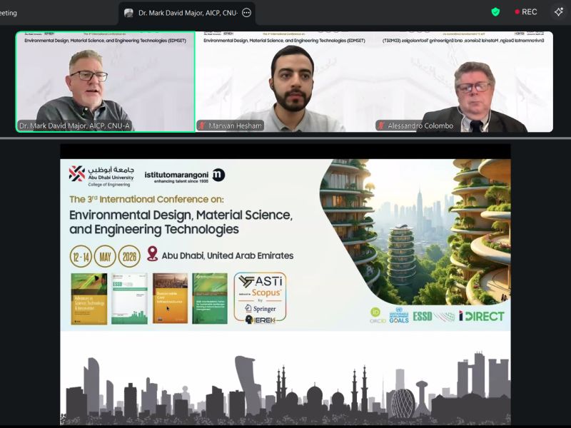 ADU Concludes EDMSET 2026 with Global Recommendations to Advance Sustainable and Resilient Design