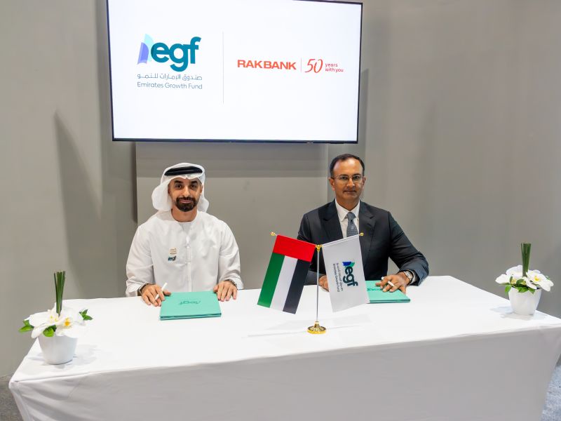RAKBANK and Emirates Growth Fund Signed Strategic MOU at Make It in the Emirates to Accelerate SME Growth