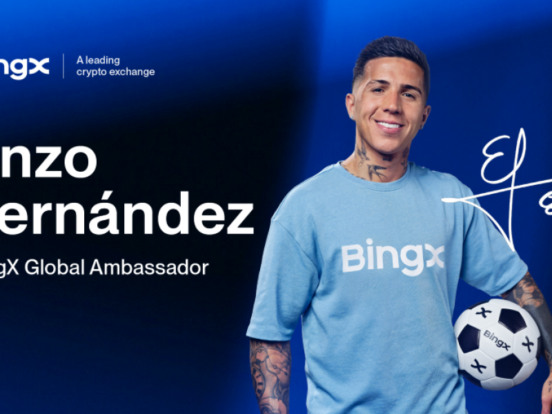 BingX Names World Champion Enzo Fernández as Global Ambassador Ahead of 2026 FIFA World Cup