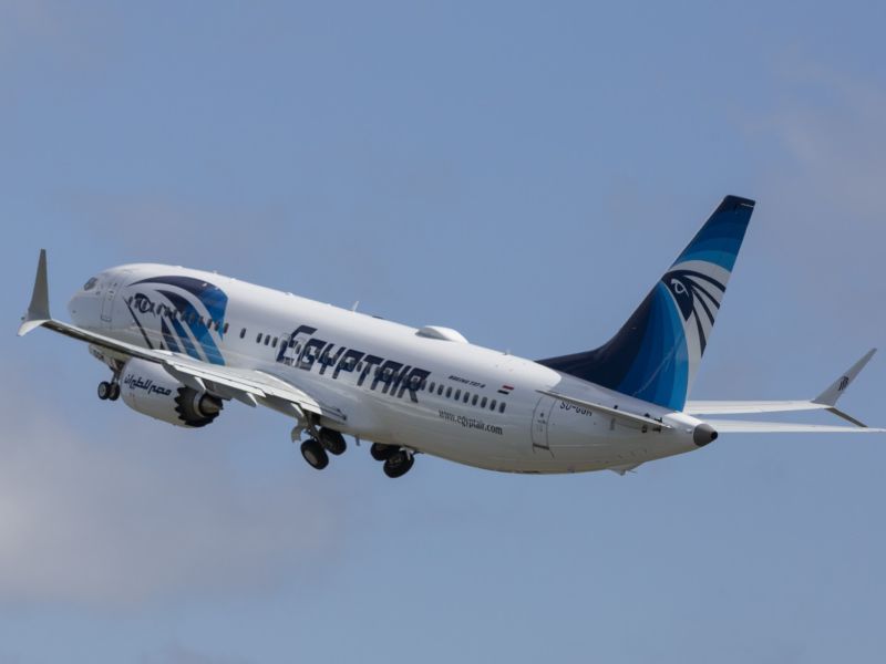 مصر للطيران تتسلّم أولى طائرات بوينج 737 ماكس في إطار خطتها للتحديث الشامل