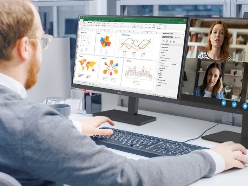 Beyond the Desktop: LG Highlights Comprehensive Monitor Portfolio Engineered for the Modern Workplace