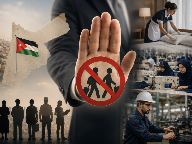 لا عمالة غير أردنية في الأسواق