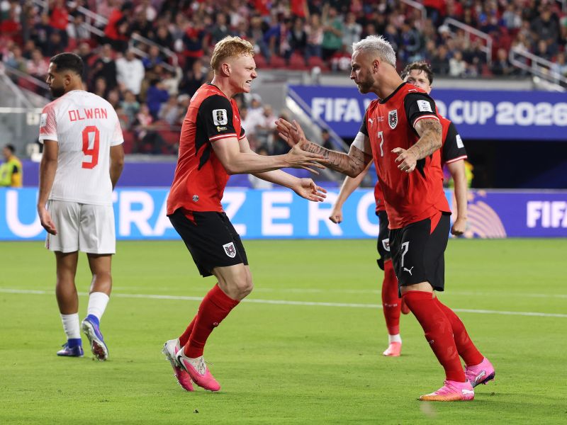 ملخص ونتيجة مباراة النمسا والأردن في كأس العالم 2026