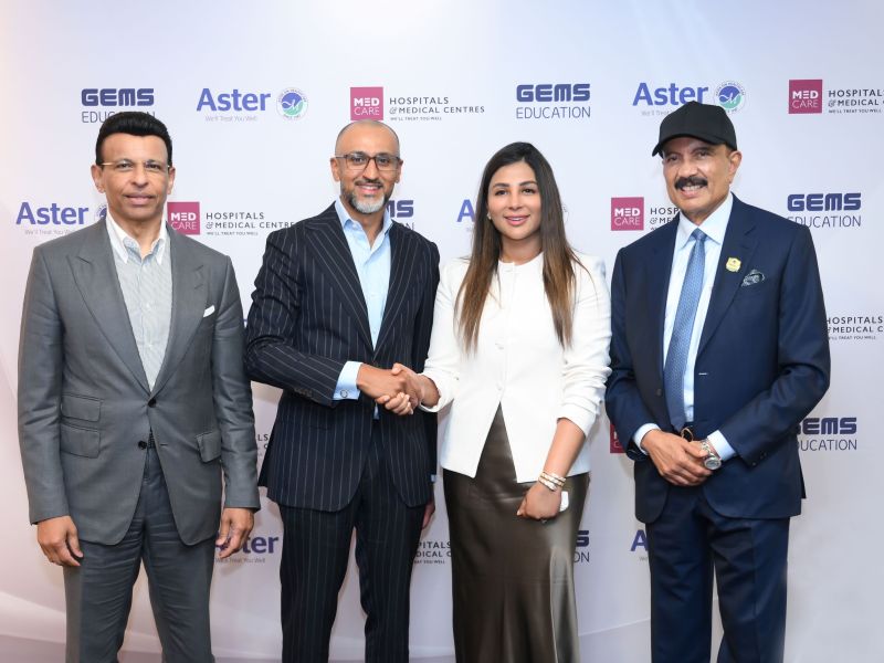 Aster DM Healthcare and GEMS Education partner to provide students real-world healthcare experience through Aster Discover
