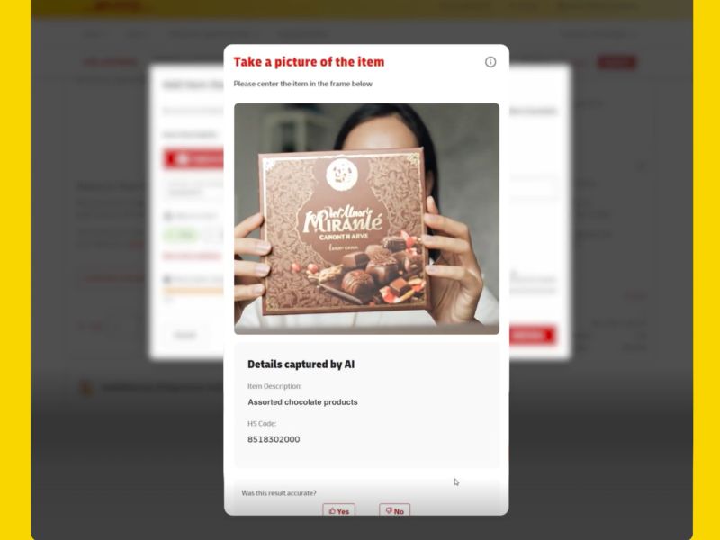 DHL Express brings AI-powered item identification to international shipping 