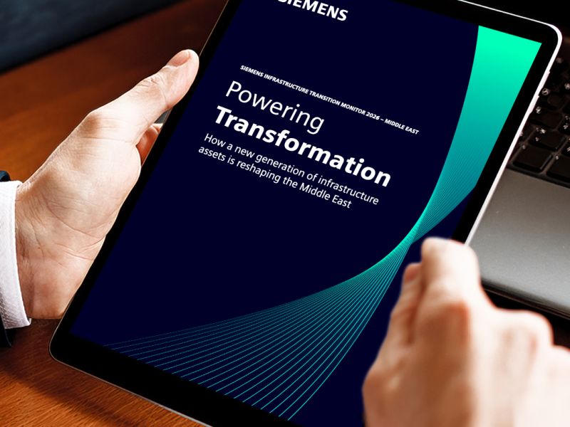 Middle East Leads Global Infrastructure Transition as AI, Resilience and Grid Modernization Accelerate, Siemens Report Finds 