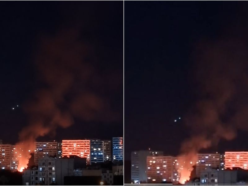Mysterious explosion