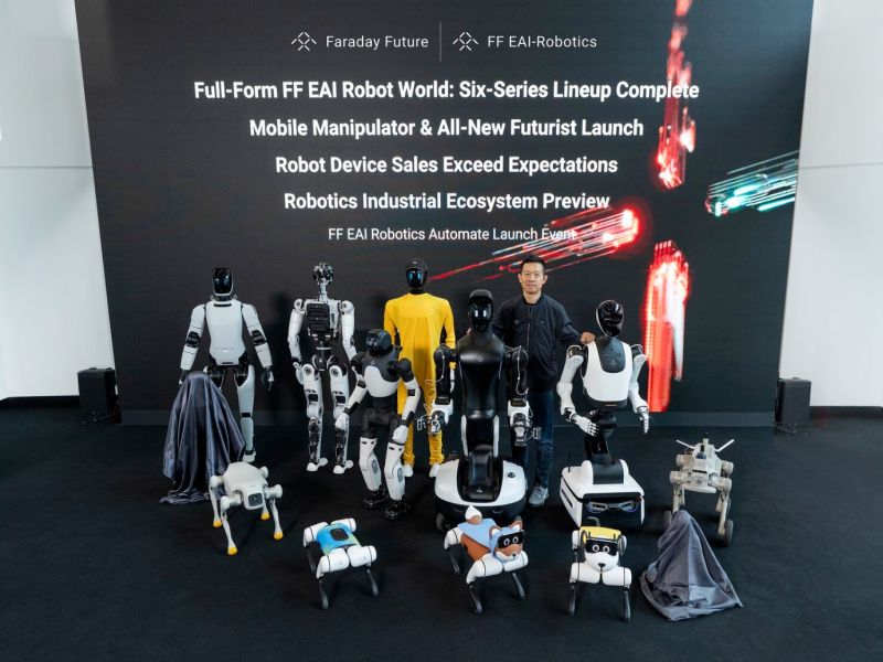 Faraday Future Unveils Second-Half Launch of FF EAI Robot World, Introducing New Humanoid Robot and Industrial Robotics Ecosystem