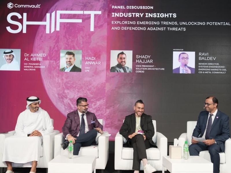 Commvault» » تجمع قادة القطاع في "SHIFT Dubai"  لتعزيز الأمن السيبراني في الإمارات وتمكين مؤسساتها