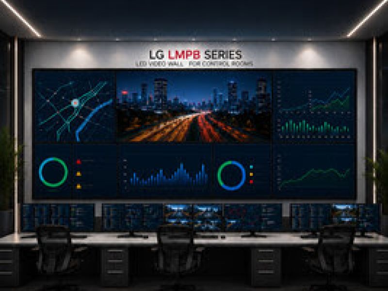 LG Electronics Introduces New LG MAGNIT Micro LED Display for Control Room Environments