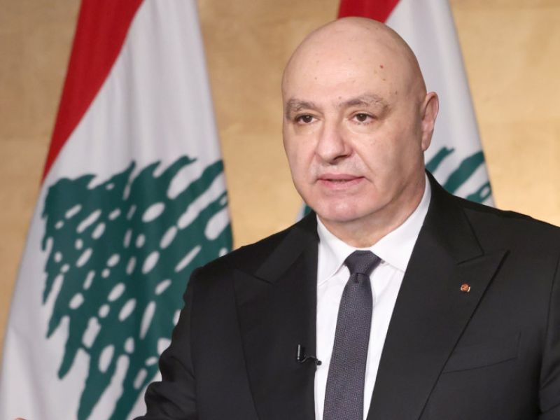 جوزاف عون يدين الاعتداءات على الأردن والخليج ويؤكد أهمية الحفاظ على الأمن القومي العربي.