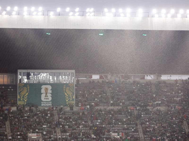 سوء الأحوال الجوية تسبب في تأجيل مباراة المكسيك والإكوادور بمنافسات كأس العالم 2026