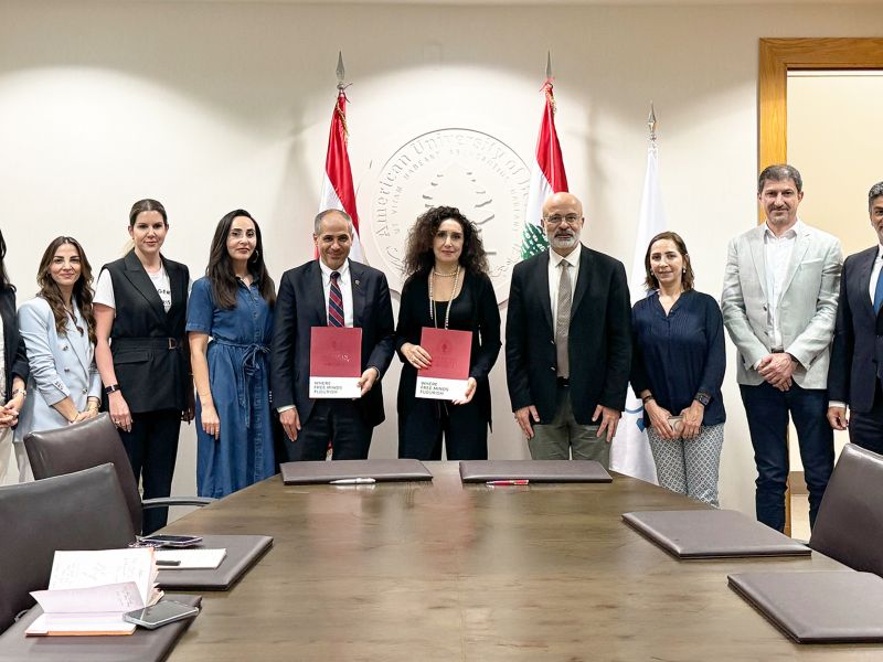 الجامعة الأميركية في بيروت وجمعية الشركات العائلية في المشرق توقّعان مذكّرة تفاهم لتعزيز الأواصر بين الأوساط الأكاديمية والشركات العائلية