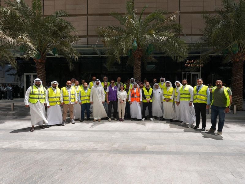 stc conducts evacuation drills at its headquarters in Assima Tower