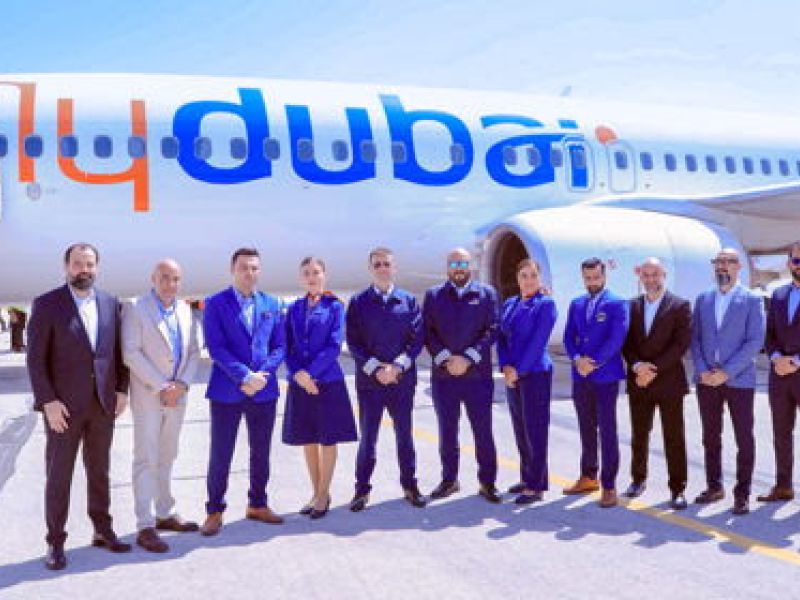flydubai celebrates inaugural flight to Aleppo, expanding its network in Syria