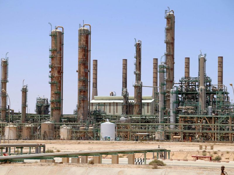 Drone strike hits Libya’s Al-Zawiya oil refinery, causing naphtha leak