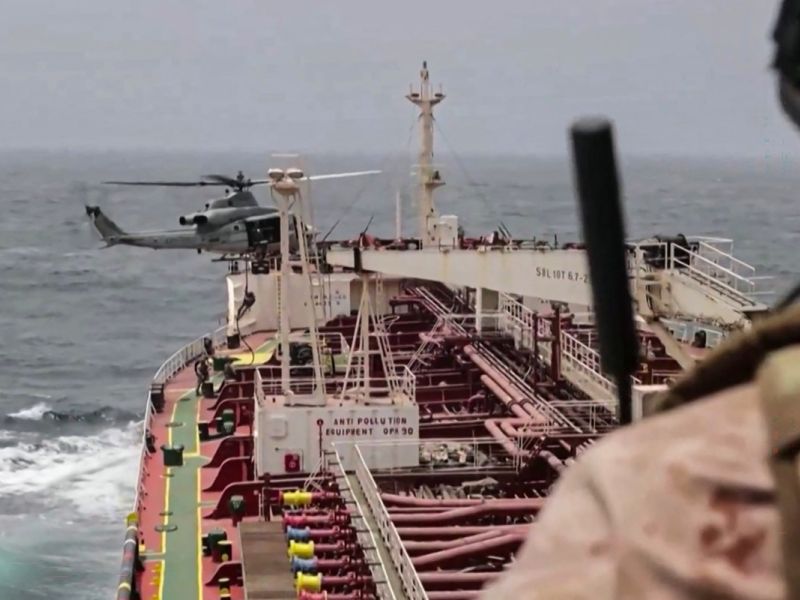 US forces strike vessel attempting to breach Iran port blockade