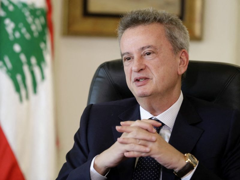 Lebanon's Central Bank Governor Riad Salameh