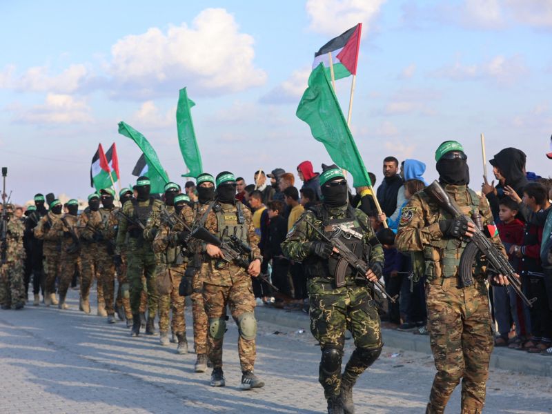 Hamas' soldiers 