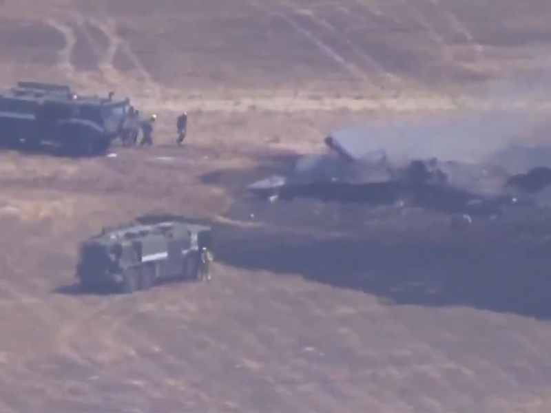 U.S. Marine Corps F-35 Fighter Jet Crashes Near California Base, Pilot Survives