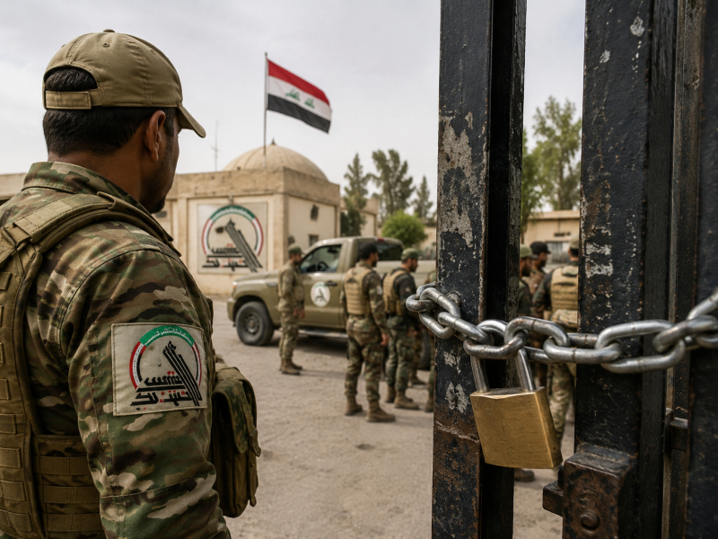 العراق يغلق 71 مقراً  للحشد الشعبي  
