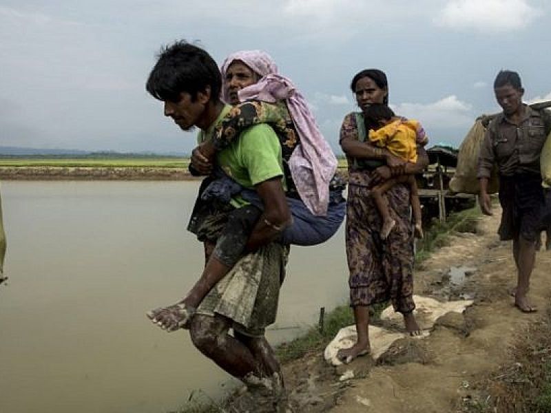 “We weren’t able to get food, that’s why we fled” (AFP/File)