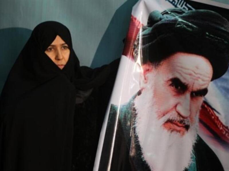 Ayatollah Ruhollah Khomeini, the trigger for a revolution which spawned an Islamic state now engulfed in a deep political crisis.
