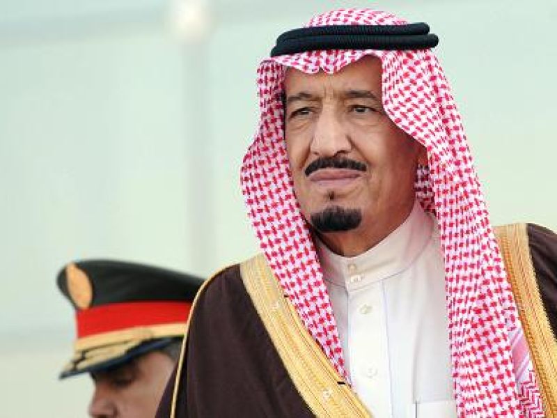 King Salman is expected to have talks with Russian President Vladimir Putin on resolving the conflict in Syria (AFP/File Photo)