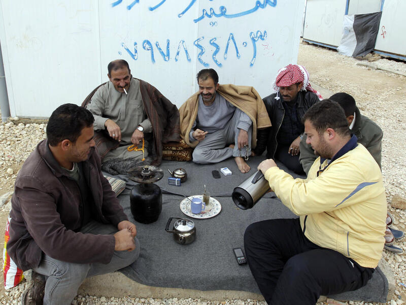 There is a common perception that men are more able to look after themselves and handle the difficulties caused by displacement. Therefore, their specific vulnerabilities are often overlooked (AFP/File)
