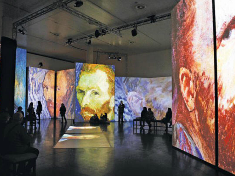 ‘Van Gogh Alive’ is a ‘multimedia exhibition experience’ that offers a fresh take on the Dutch master’s work.
 (Source: AFP)