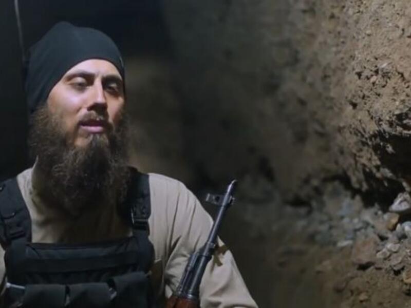 Kamleh appeared in ISIS propaganda videos encouraging others to join (Youtube Screengrab)