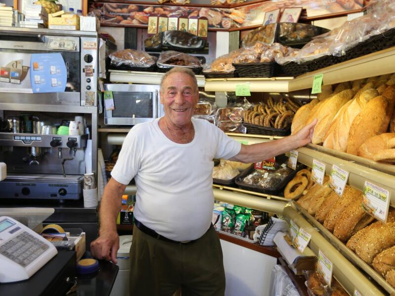 “I went to Australia when I was fifteen because my family didn’t have enough to eat. I was on a boat for forty days. So everyday I drive the van to the port and hand out bread to the refugees.” (Kos, Greece)
