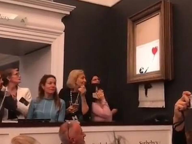 (Banksy/ Instagram Video Screenshot)