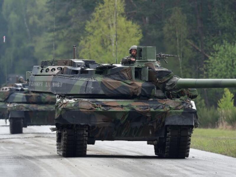 Leclerc tanks (AFP)