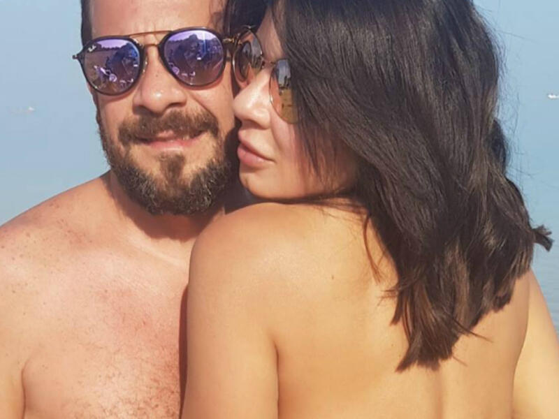 Najla Badr posted a photo of herself with her husband Mohammed Afifi to her Facebook account. (Source: Nagla Badr - Instagram)