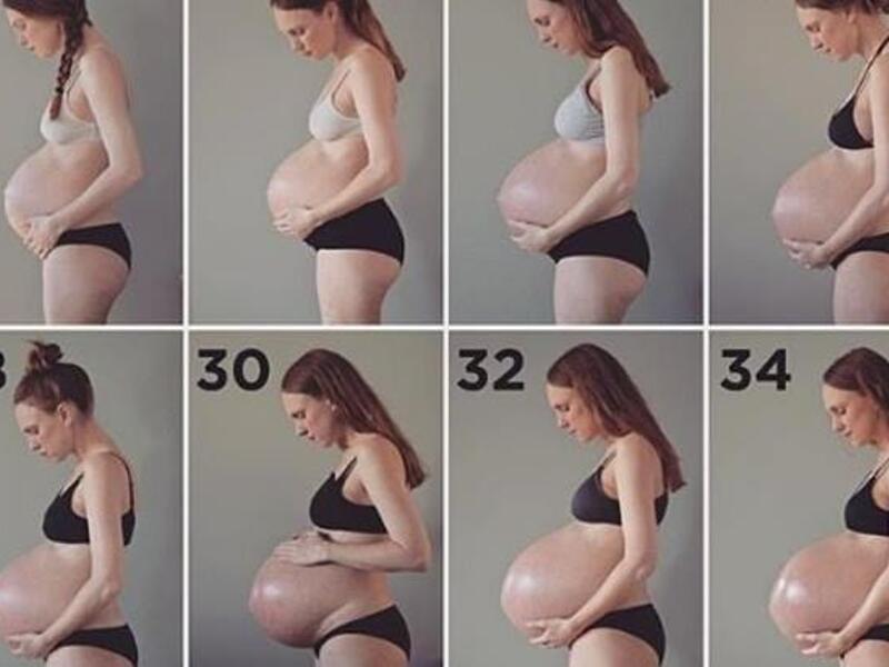 The Instagram blogger has been sharing pictures of her body every step of the way and has continued to do so even after giving birth (Instagram)