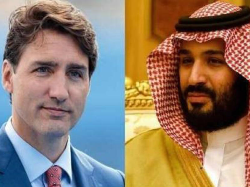 أغسطس:  قررت السعودية طرد السفير الكندي من أراضيها، وسحب سفيرها من كندا، وتجميد جميع العلاقات التجارية بين البلدين، وذلك بعد أن طالبت كندا بالإفراج عن ناشطين محتجزين بالمملكة.
