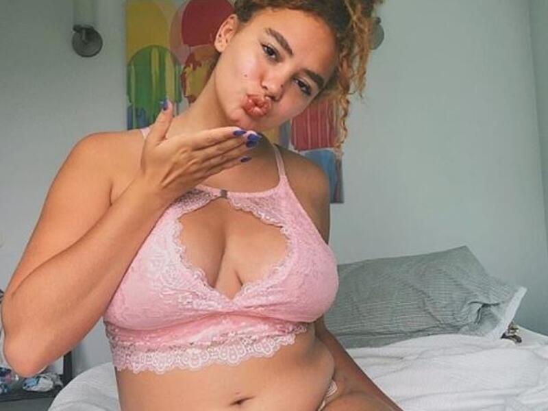 Sonny (pictured) explains in the C5 documentary that she was a size 12 when she was first scouted by Milk and was asked to wear padding to make her even curvier because plus-size models were so in demand (Instagram)
