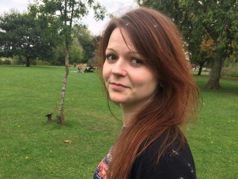 Yulia Skripal was found poisoned with her former double agent father in the southwestern English city (AFP/File Photo)	